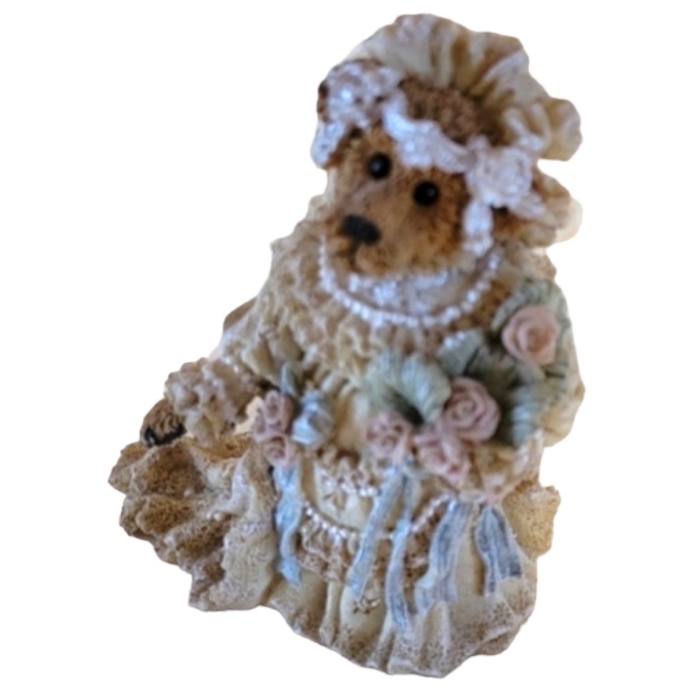 Vtg 1999 Boyd's Bears & Friends Bailey The Bride #227712 Bearstone Collection
